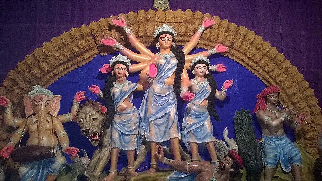 কলকাতার দুর্গাপ্রতিমা