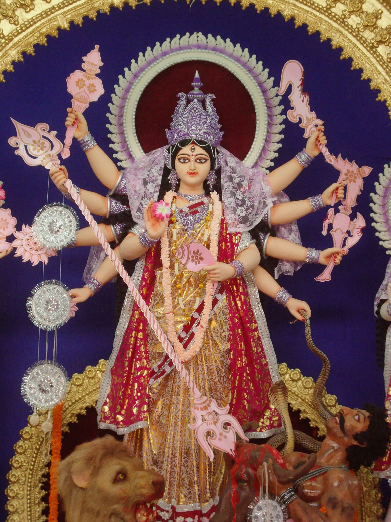 বর্ধমানের দুর্গাপ্রতিমা (২০১১)